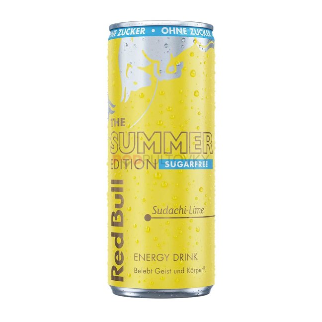 Red Bull The Summer Edition Sudachi Lime Sugarfree 250ml DE