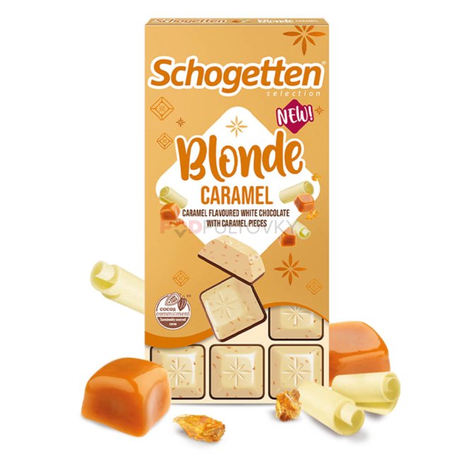 Schogetten Blonde Karamell 100g Schogetten Blonde Karamell 100g