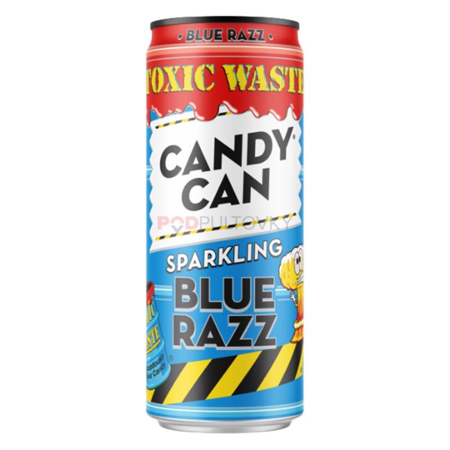 Candy Can Toxic Waste Blue Raspberry 330ml Candy Can Toxic Waste Blue Raspberry 330ml