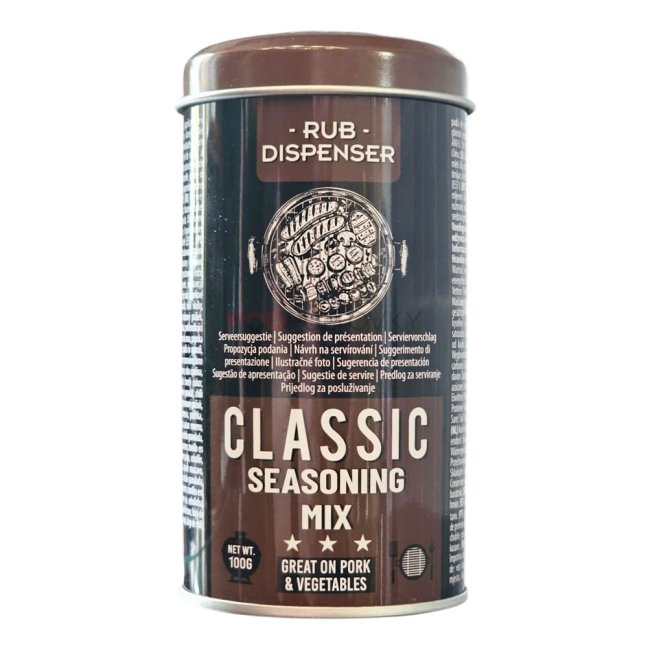 Rub Dispenser Classic Seasoning Mix 100g