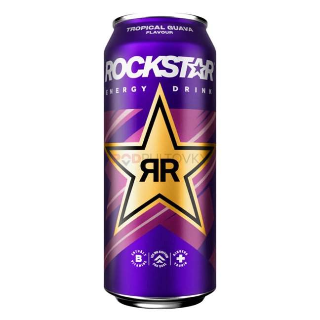 Rockstar Tropical Guava 500ml