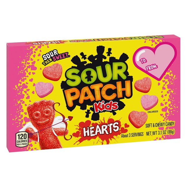 Sour Patch Kids Hearts 88g