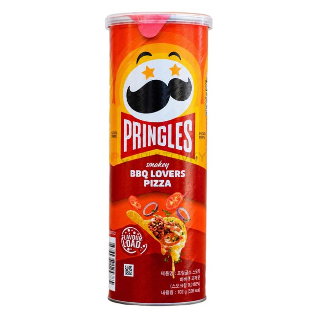 Pringles BBQ Lovers Pizza 102g