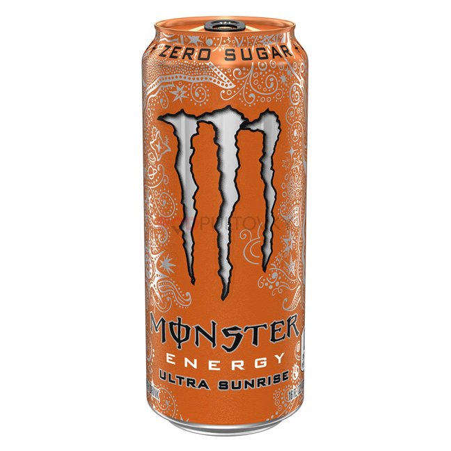 Monster Ultra Sunrise 473ml (Orange top) USA