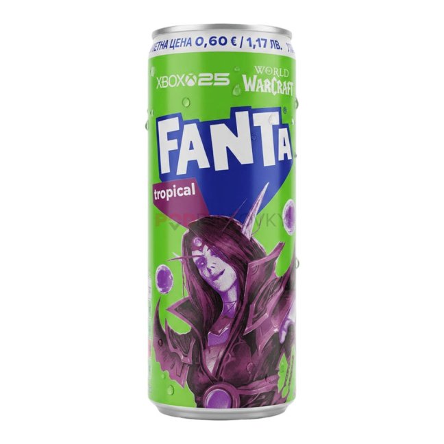 Fanta Tropical World of Warcraft 250ml BG Fanta Tropical World of Warcraft 250ml BG