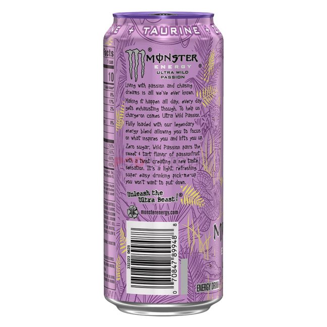 Monster Ultra Wild Passion 473ml