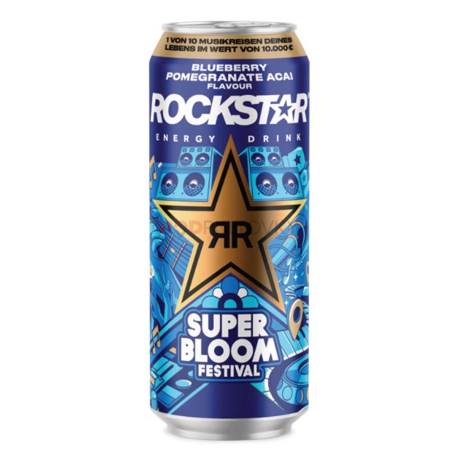 Rockstar Xdurance Blueberry "Super Bloom" 500ml DE
