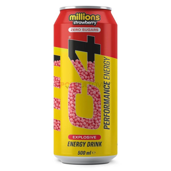 C4 Millions Strawberry 500ml