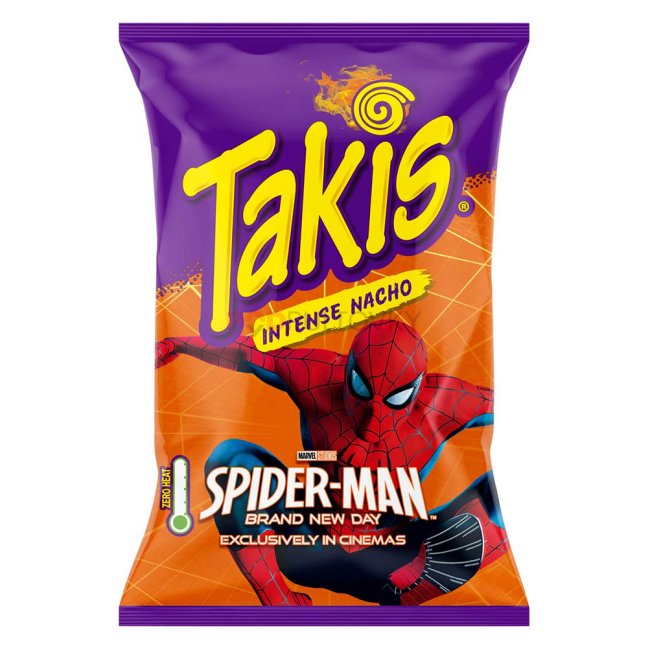 Takis Intense Nacho "Spider-Man" 100g Takis Intense Nacho "Spider-Man" 100g