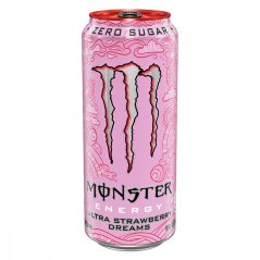 Monster Ultra Strawberry Dreams (Pink Top) 473ml USA