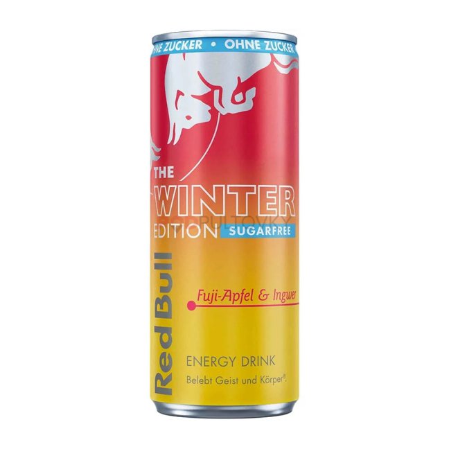 Red Bull The Winter Edition Fuji Apple-Ginger Sugarfree 250ml DE