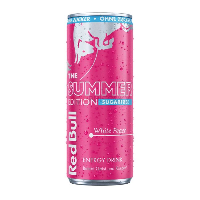 Red Bull The Summer Edition White Peach Sugarfree 250ml DE