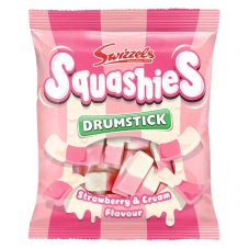 Swizzels Drumstick Squashies Strawberries & Cream 140g