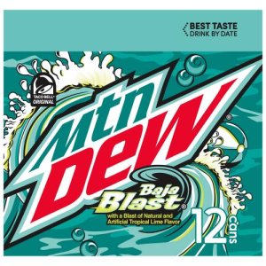Datum spotřeby u nápojů Mtn Dew, Pepsi, Mug...