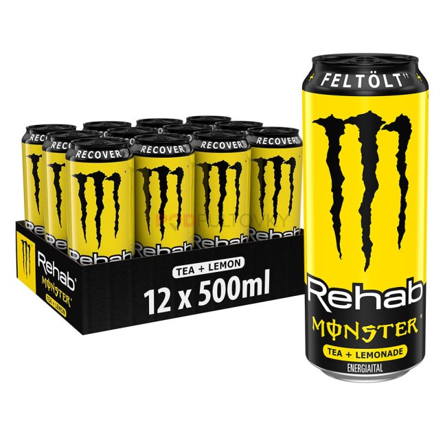 Monster Rehab Lemonade 12x500ml HU