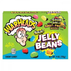 Warheads Sour Jelly Beans 113g