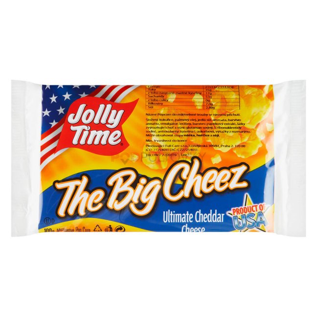 Jolly Time The Big Cheez 100g