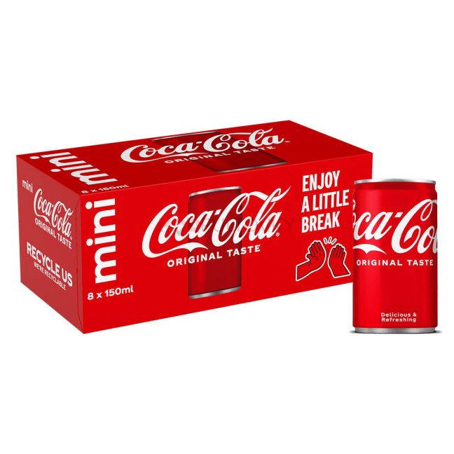 Coca Cola Mini 8x150ml NL