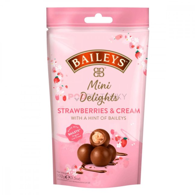 Baileys Mini Delights Strawberries & Cream 102g