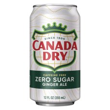 Canada Dry Ginger Ale Zero Sugar 355ml