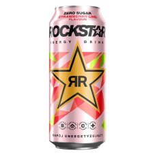 Rockstar Strawberry Lime 500ml PL