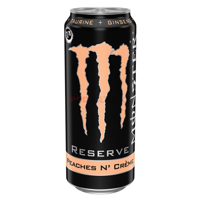 Monster Reserve Peaches N' Creme 500ml 1,75£