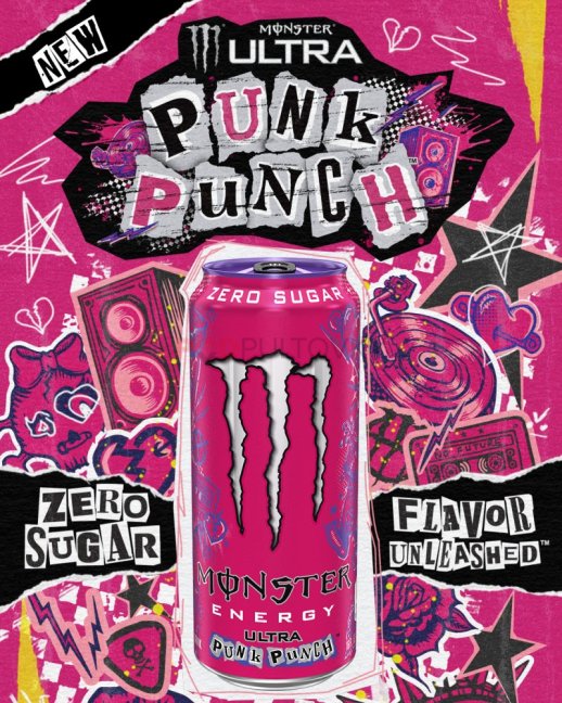 Monster Ultra Punk Punch 473ml
