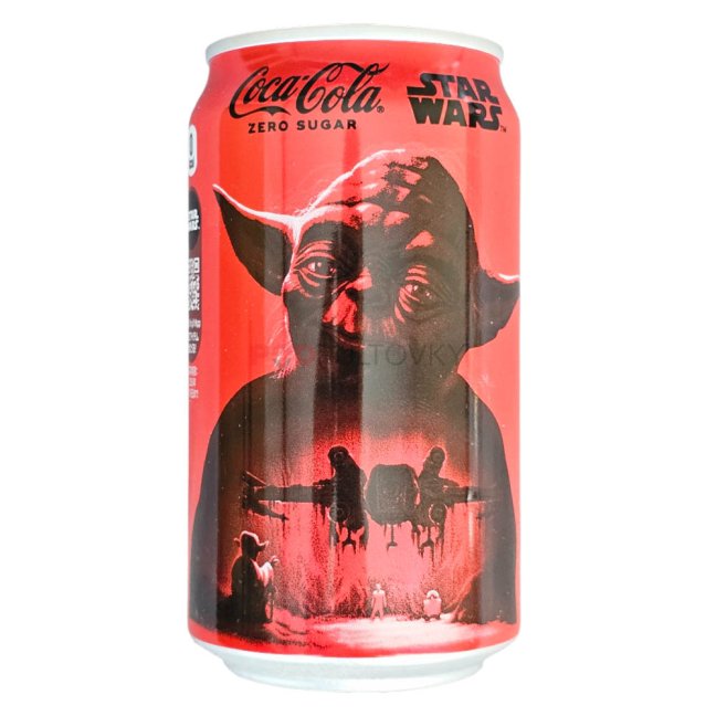 Coca Cola Zero Star Wars Yoda 350ml JP
