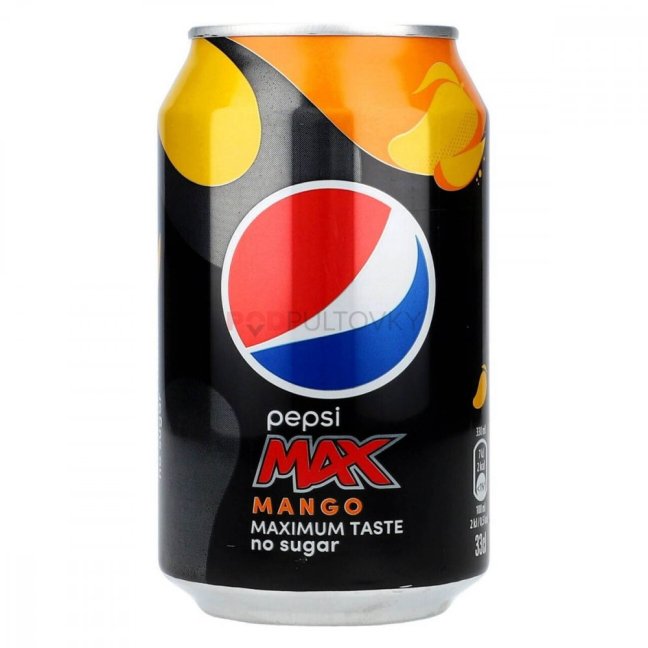 Pepsi Max Mango 330ml DK