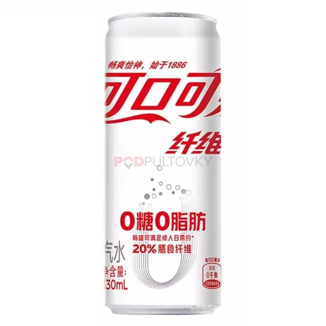 Coca Cola Fiber 330ml CHN