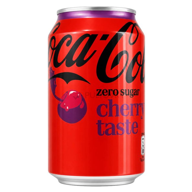 Coca Cola Zero Cherry 330ml DK Coca Cola Zero Cherry 330ml DK