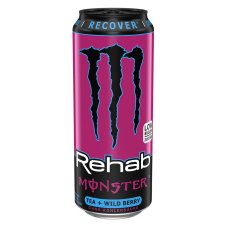 Monster Rehab Tea + Wild Berry 500ml DE