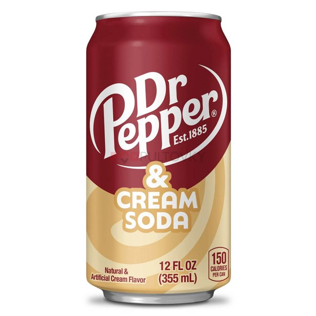 Dr Pepper Cream Soda 355ml USA