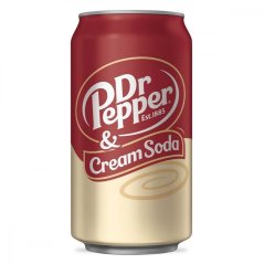 Dr Pepper Cream Soda 355ml USA