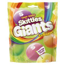Skittles Crazy Sours Giants 132g