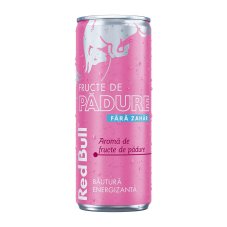 Red Bull Fructe de Pădure Fără Zahăr 250ml