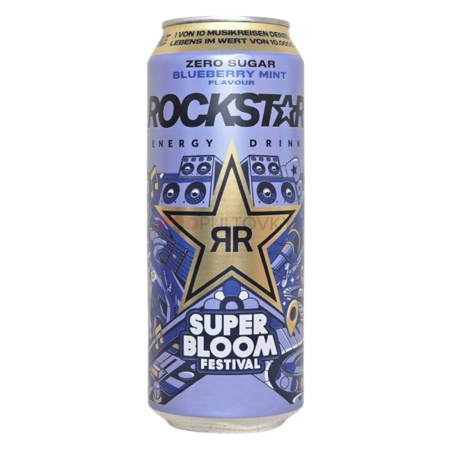 Rockstar Blueberry Mint "Super Bloom" 500ml DE