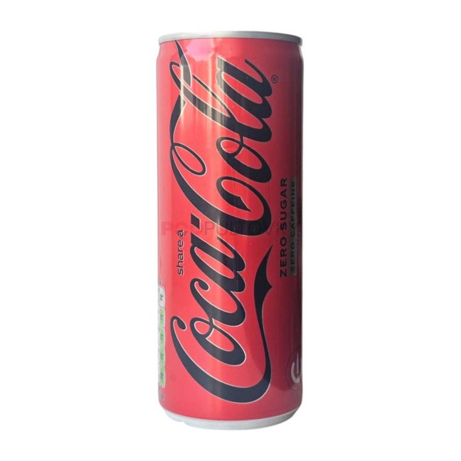 Coca Cola Zero Sugar Zero Caffeine "Friend" 250ml NL