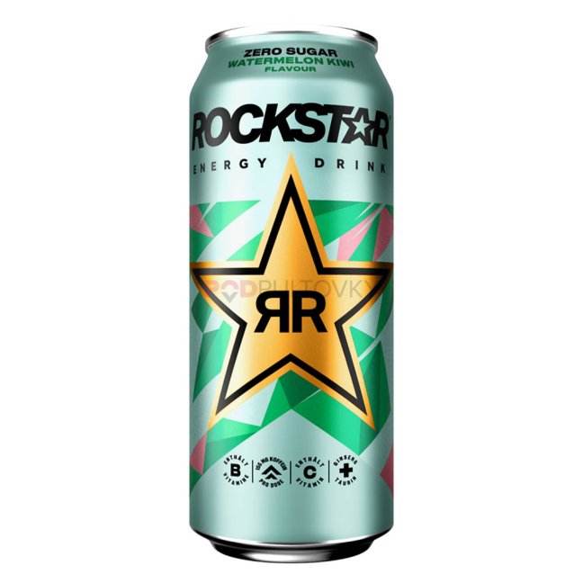 Rockstar Watermelon Kiwi 500ml Rockstar Watermelon Kiwi 500ml