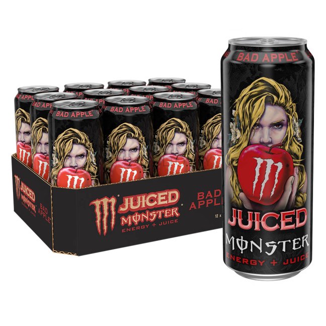Monster Juiced Bad Apple 12x500ml HU