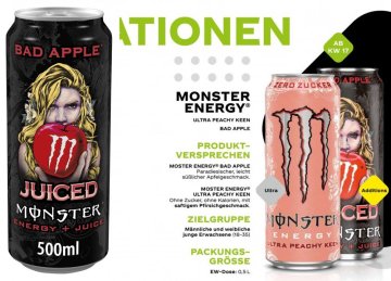 Nový jablečný Monster exkluzivně pro Evropu