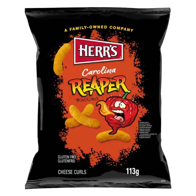 Herr's Carolina Reaper Cheese Curls 113g