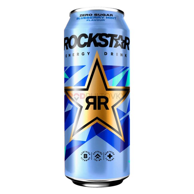 Rockstar Blueberry Mint 500ml DE
