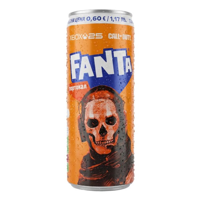 Fanta Orange Call of Duty 250ml BG Fanta Orange Call of Duty 250ml BG