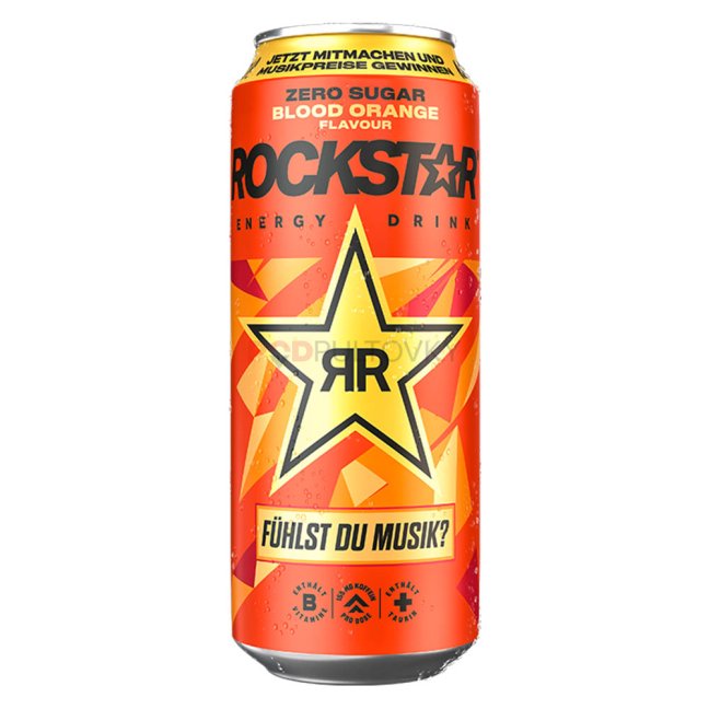 Rockstar Blood Orange "Fuhlst Du Musik?" 500ml DE