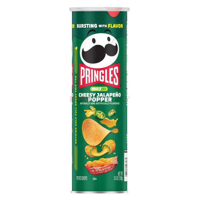 Pringles Cheesy Jalapeño Popper 158g