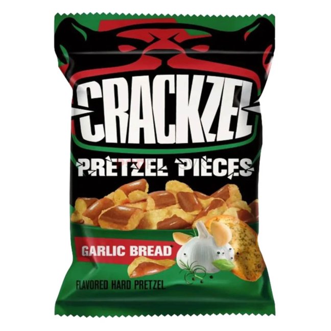 Crackzel Pretzel Pieces Garlic Bread 65g