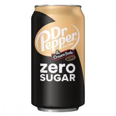 Dr Pepper Cream Soda Zero Sugar 355ml USA