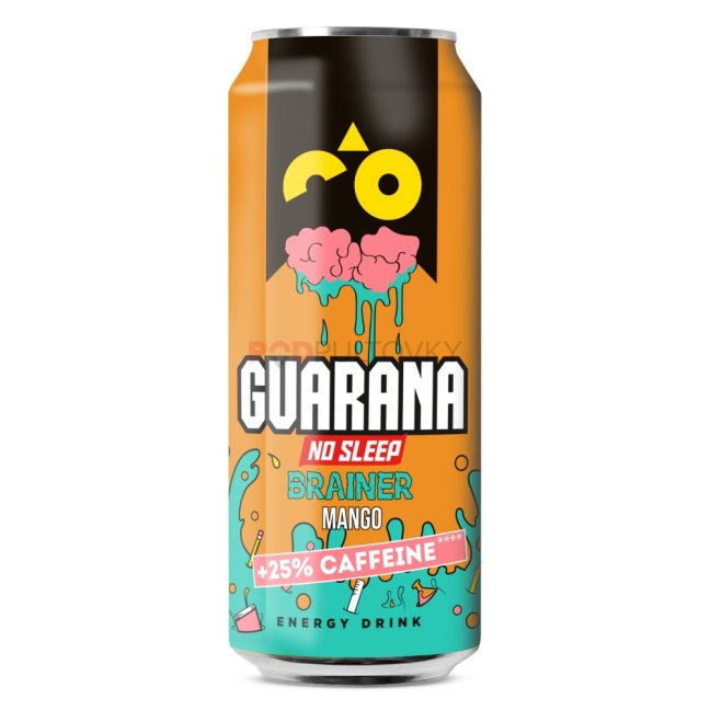 Guarana Brainer Mango 500ml