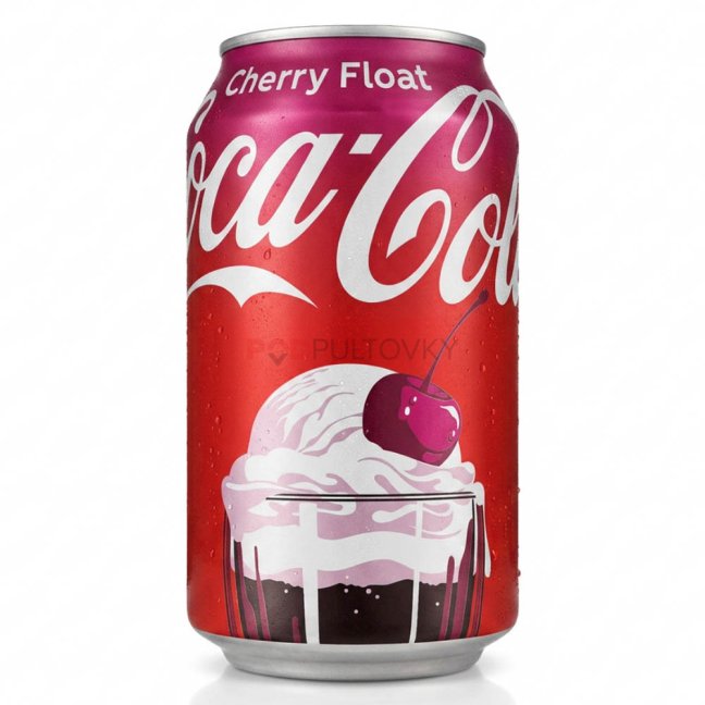 Coca Cola Cherry Float 355ml USA